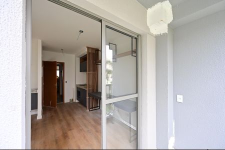 Studio à venda com 26m², 1 quarto e sem vagaVaranda