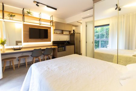 Kitnet/Studio de kitnet/studio para alugar com 1 quarto, 25m² em Cerqueira César, São Paulo