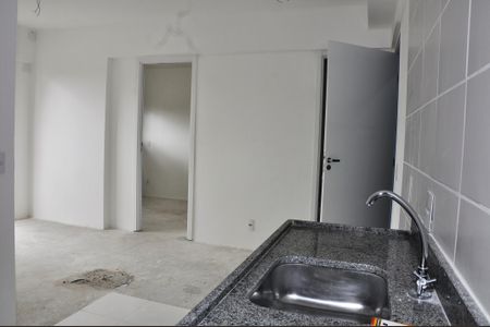 Apartamento para alugar com 42m², 2 quartos e sem vaga Apartamento para alugar com 42m², 2 quartos e sem vagaDetalhe - Cozinha Americana