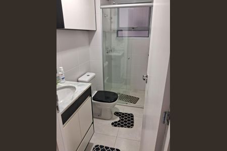 Banheiro de apartamento para alugar com 3 quartos, 81m² em Balneário Tropical, Paulínia