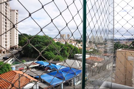 Apartamento para alugar com 69m², 2 quartos e 1 vagaDetalhe - Vista da Varanda da Sala e Sala de Jantar