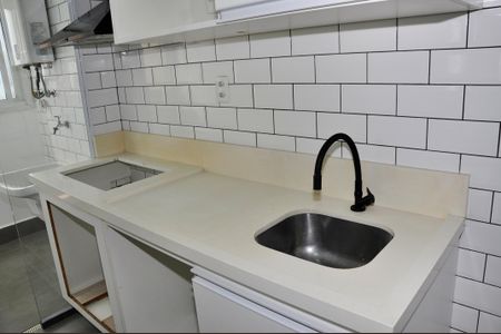 Apartamento para alugar com 69m², 2 quartos e 1 vagaDetalhe - Cozinha Americana