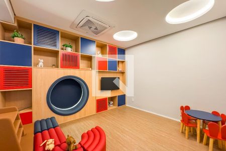 Studio à venda com 58m², 2 quartos e 1 vagaBrinquedoteca