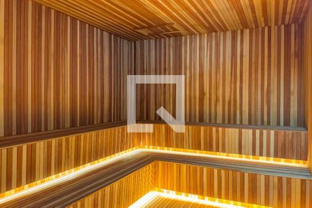 Studio à venda com 58m², 2 quartos e 1 vagaSauna