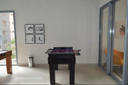 Studio à venda com 58m², 2 quartos e 1 vagaSala de Jogos