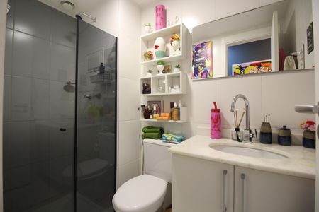 Apartamento à venda com 55m², 2 quartos e 1 vagaBanheiro Social