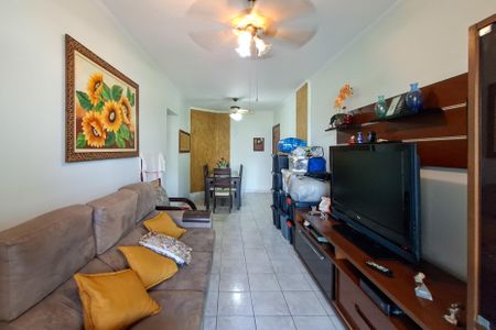 Sala de apartamento para alugar com 2 quartos, 87m² em Guilhermina, Praia Grande