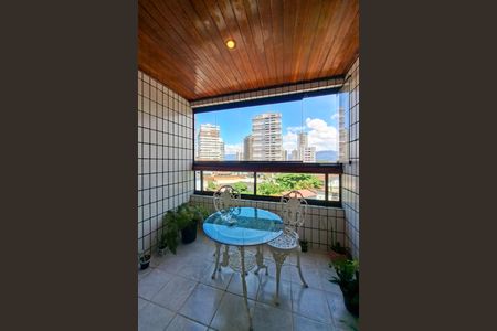 Sacada  de apartamento para alugar com 2 quartos, 87m² em Guilhermina, Praia Grande