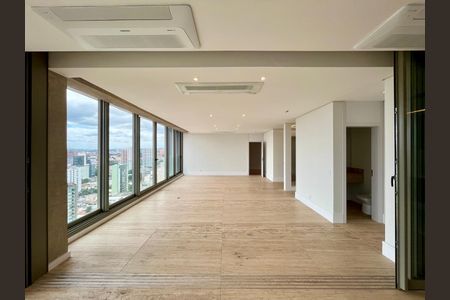 Sala de apartamento à venda com 3 quartos, 257m² em Cambuí, Campinas