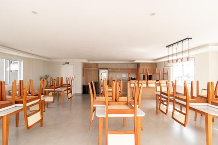 Apartamento para alugar com 42m², 2 quartos e 1 vagaÁrea comum - Salão de festas