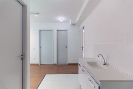 Cozinha de apartamento para alugar com 2 quartos, 33m² em Quinta da Paineira, São Paulo