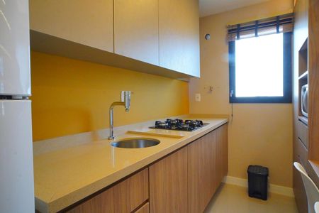 Cozinha  de kitnet/studio para alugar com 1 quarto, 30m² em Farroupilha, Porto Alegre