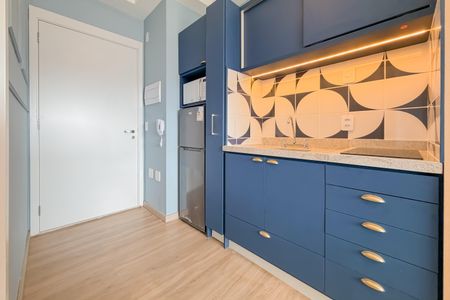 Studio para alugar com 25m², 1 quarto e sem vagaCozinha