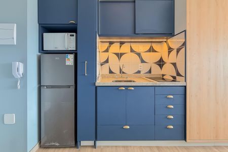 Studio para alugar com 25m², 1 quarto e sem vagaCozinha