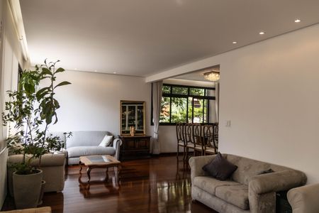 Sala  de apartamento à venda com 3 quartos, 188m² em São Bento, Belo Horizonte