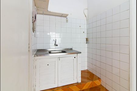 Cozinha de kitnet/studio para alugar com 1 quarto, 43m² em Barra Funda, São Paulo