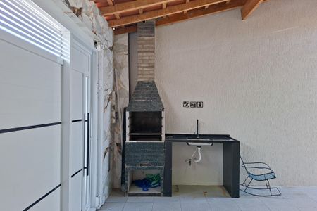 Casa para alugar com 150m², 2 quartos e 2 vagasChurrasqueira