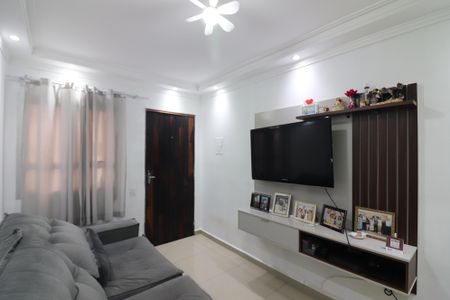 Sala  de apartamento à venda com 2 quartos, 56m² em Vila Marchi, São Bernardo do Campo