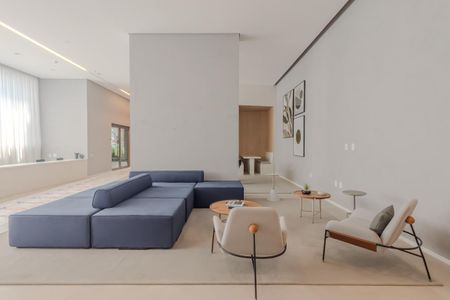 Studio à venda com 24m², 1 quarto e sem vagaHall social