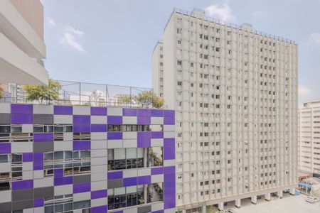 Vista da Varanda de kitnet/studio à venda com 1 quarto, 24m² em Pinheiros, São Paulo