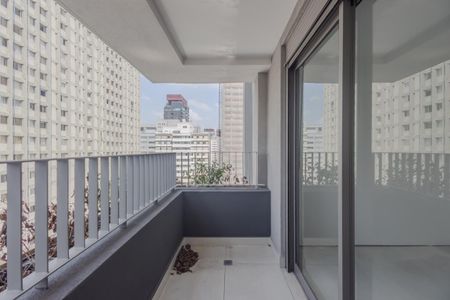 Apartamento à venda com 23m², 1 quarto e sem vagaVaranda