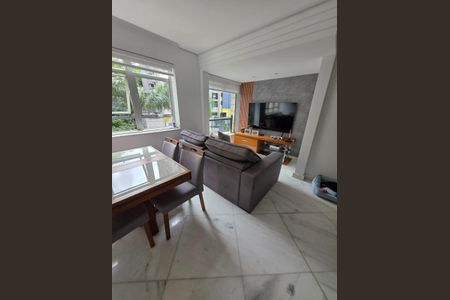 Sala de apartamento à venda com 3 quartos, 83m² em Sion, Belo Horizonte