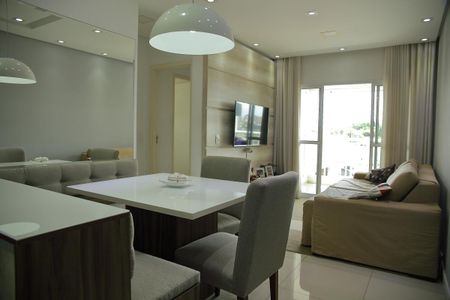 Sala de apartamento para alugar com 2 quartos, 63m² em Jardim das Acacias, São Bernardo do Campo