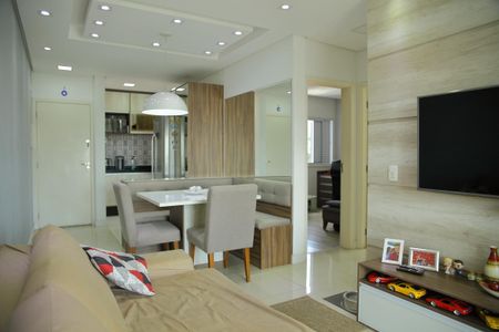 Apartamento à venda com 63m², 2 quartos e 2 vagasSala