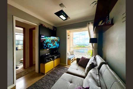Sala de apartamento à venda com 2 quartos, 50m² em Jardim Santa Mena, Guarulhos