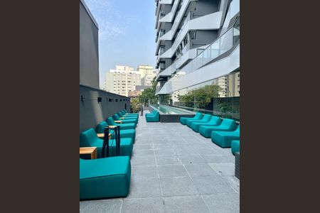 Apartamento à venda com 19m², 1 quarto e sem vagaÁrea externa