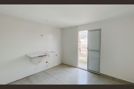 Sala /cozinha  de apartamento para alugar com 2 quartos, 51m² em Vila Ré, São Paulo