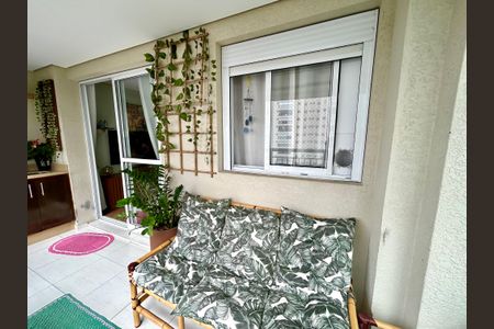 Varanda da Sala de apartamento à venda com 2 quartos, 65m² em Jardim Flor da Montanha, Guarulhos