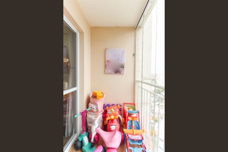 Varanda da Sala de apartamento para alugar com 2 quartos, 52m² em Vila Santana, São Paulo