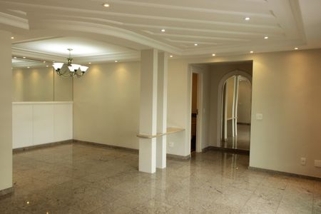 Sala de apartamento para alugar com 3 quartos, 200m² em Gonzaga, Santos