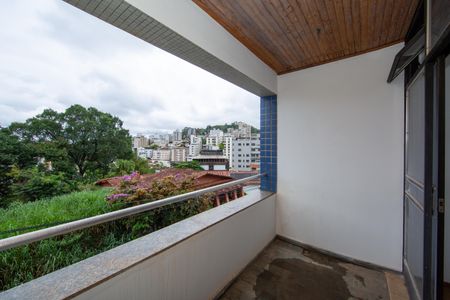 Varanda da Sala de apartamento à venda com 3 quartos, 120m² em São Bento, Belo Horizonte