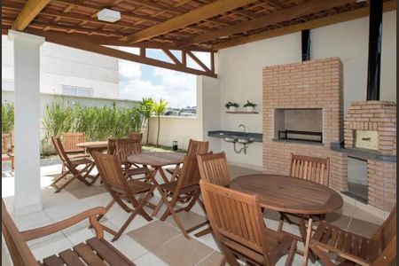 Apartamento à venda com 47m², 2 quartos e 1 vagaChurrasqueira