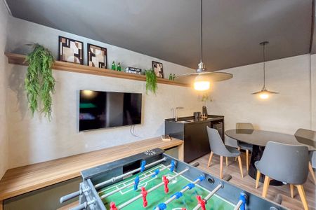 Apartamento para alugar com 37m², 2 quartos e sem vaga Apartamento para alugar com 37m², 2 quartos e sem vagaSalão de jogos