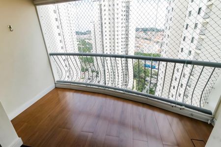 Varanda da Sala de apartamento para alugar com 3 quartos, 117m² em Chácara Agrindus, Taboão da Serra