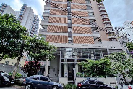 Studio para alugar com 26m², 1 quarto e sem vagaFachada - Plaquinha