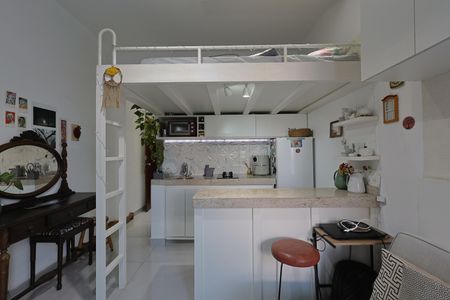 Studio à venda com 30m², 1 quarto e sem vagaSala