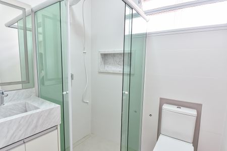 Apartamento à venda com 110m², 3 quartos e sem vagaBanheiro da suíte