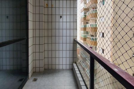 Varanda  de apartamento para alugar com 2 quartos, 93m² em Guilhermina, Praia Grande