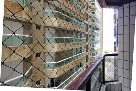 Varanda  de apartamento para alugar com 2 quartos, 93m² em Guilhermina, Praia Grande