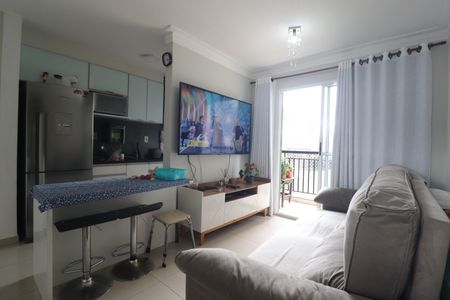 Sala de apartamento à venda com 2 quartos, 52m² em Utinga, Santo André