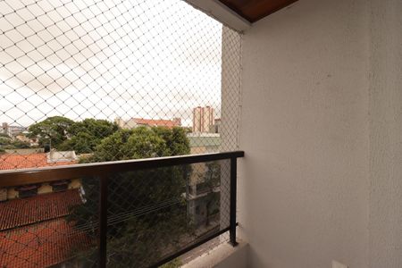 Sacada da Sala de apartamento para alugar com 2 quartos, 70m² em Vila Valparaíso, Santo André
