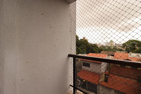 Sacada da Sala de apartamento para alugar com 2 quartos, 70m² em Vila Valparaíso, Santo André