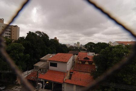 Vista da Sacada da Sala de apartamento para alugar com 2 quartos, 70m² em Vila Valparaíso, Santo André