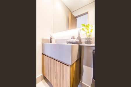 Apartamento à venda com 54m², 1 quarto e 2 vagasBanheiro 2