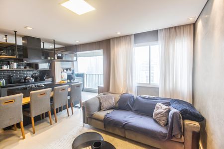 Apartamento à venda com 54m², 1 quarto e 2 vagasSala 