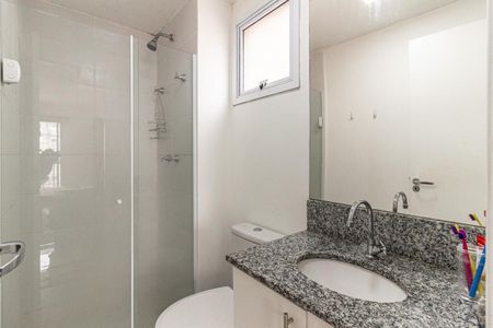 Banheiro de kitnet/studio para alugar com 1 quarto, 33m² em Consolação, São Paulo